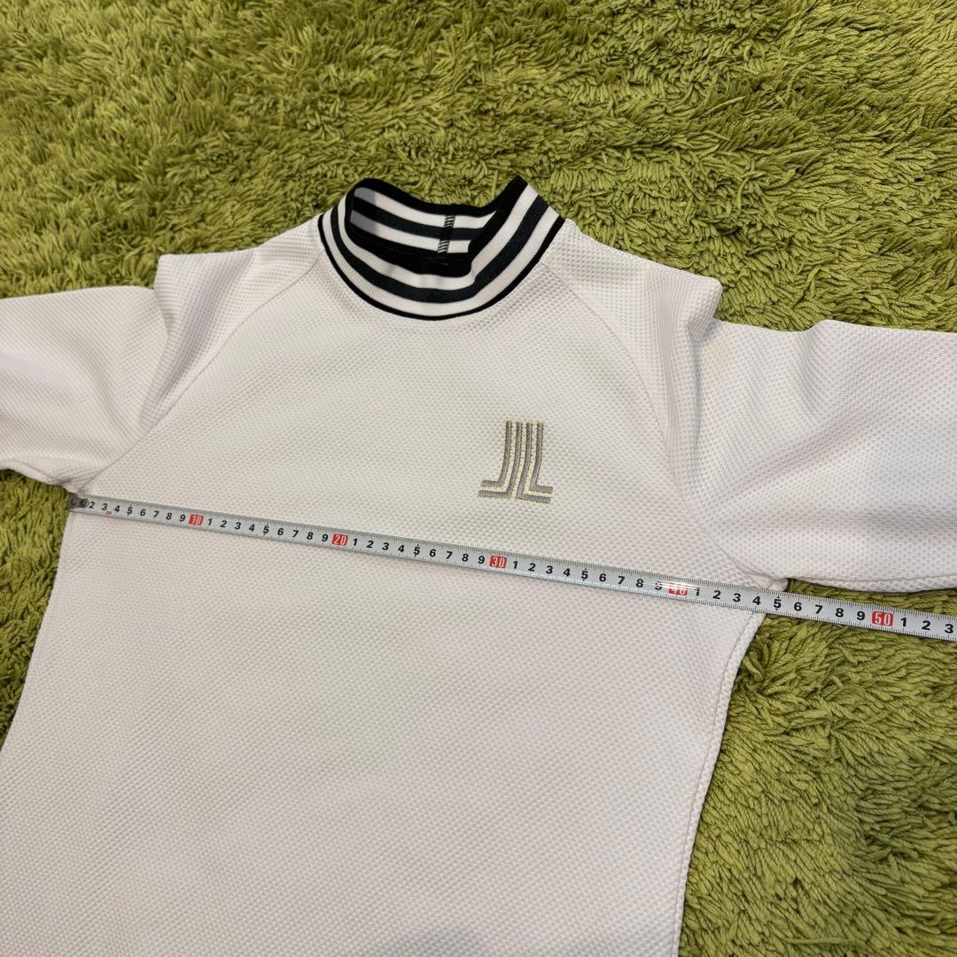 LANVIN SPORT ランバンスポール 長袖モックネック ホワイト 38 M