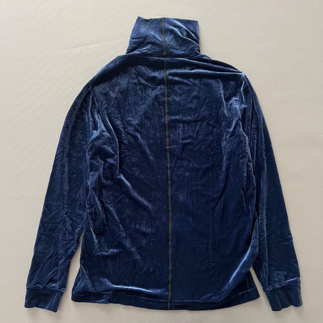 【新品】MARK&LONA マークアンドロナ　タートルネック　ベロア　長袖シャツ