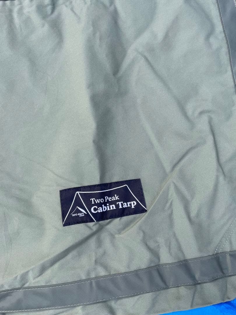 美品 tent-Mark DESIGN TWO PEAKS CABIN TARP