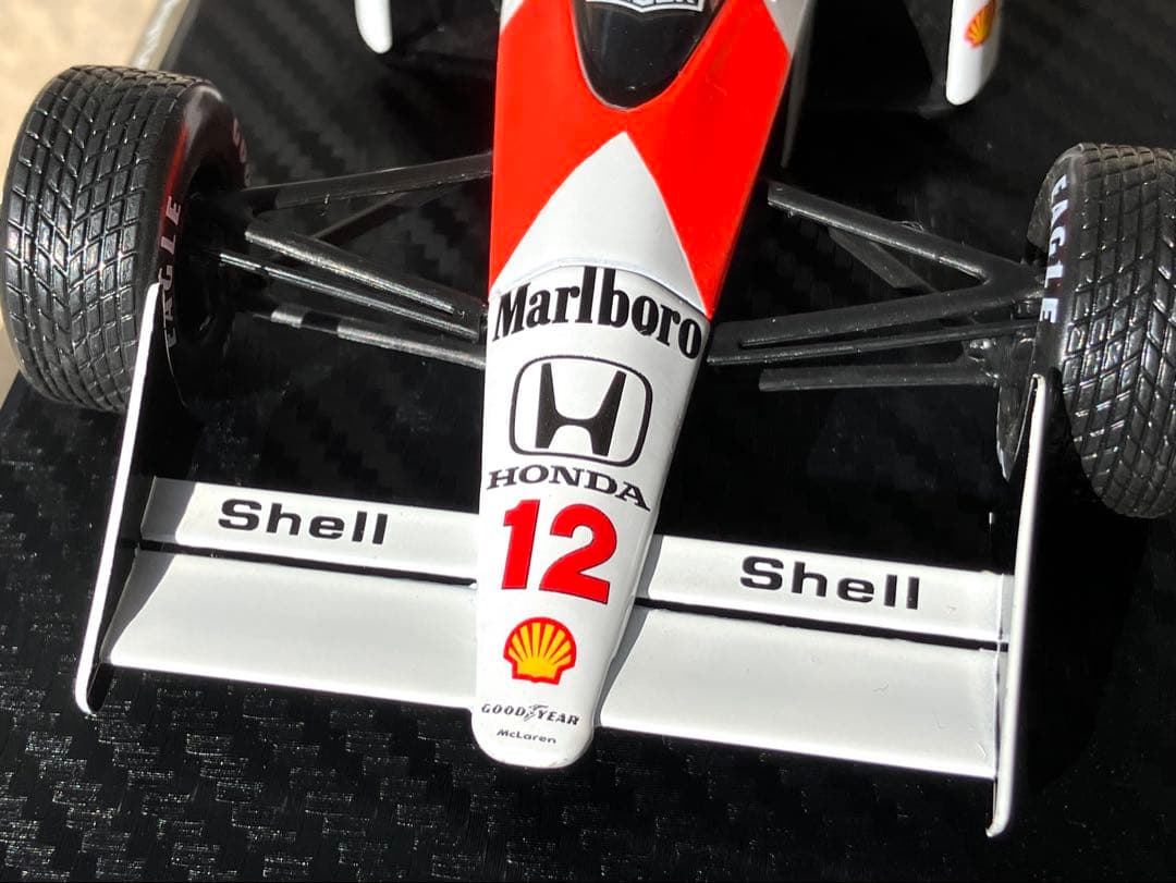 マルボロ仕様 ビッグスケールF1コレクション マクラーレン MP4/4 A.セナ
