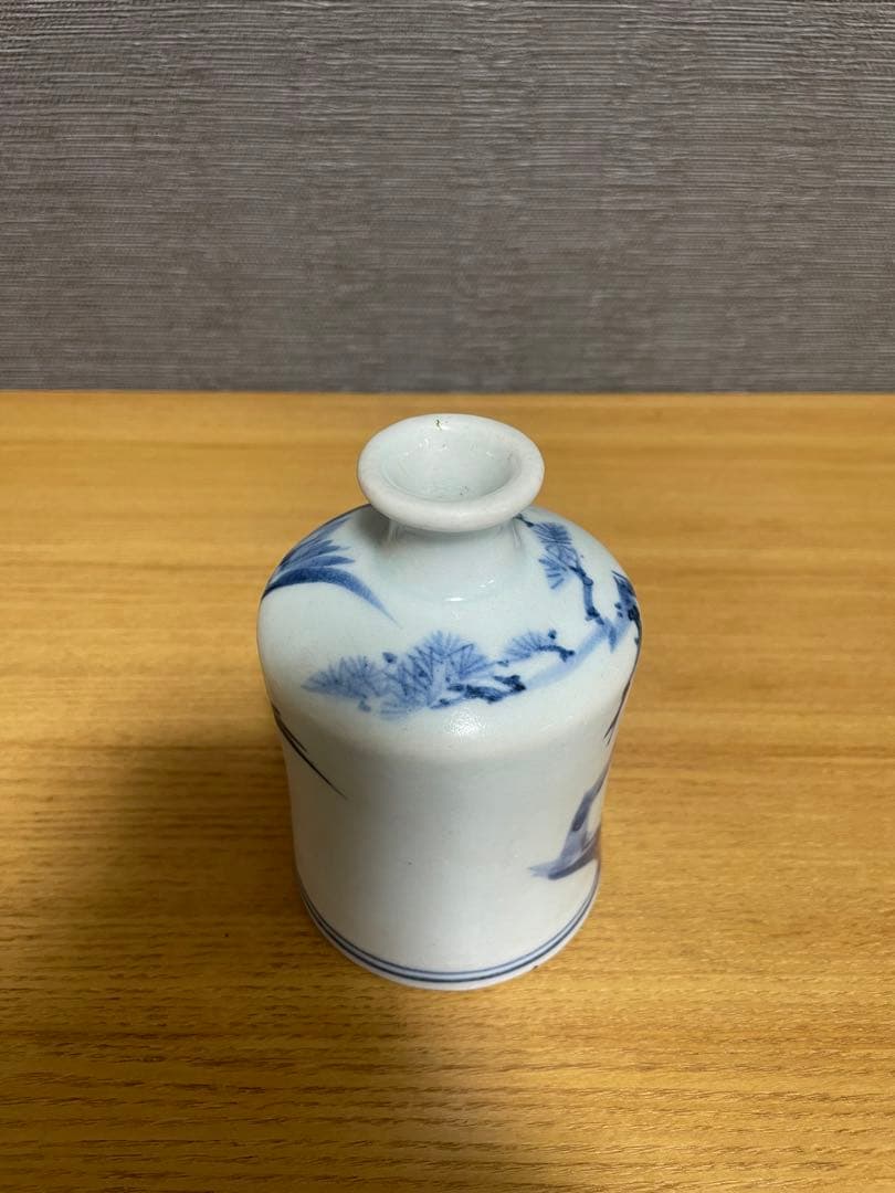 李朝後期　染付　花瓶