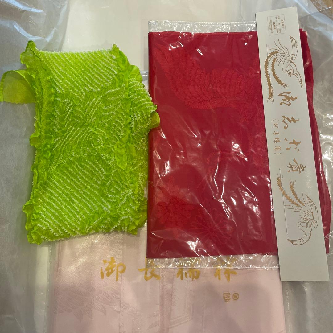 七五三　7歳　着物　千總　七歳　水色　ブルー　千総　子供着物