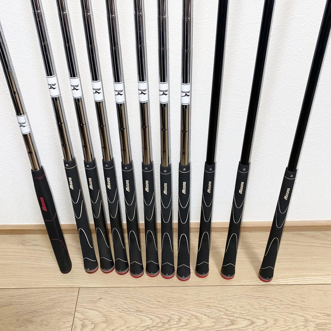 ミズノMizunoゴルフクラブ フルセット☆キャディバッグ付 初心者メンズ 右S
