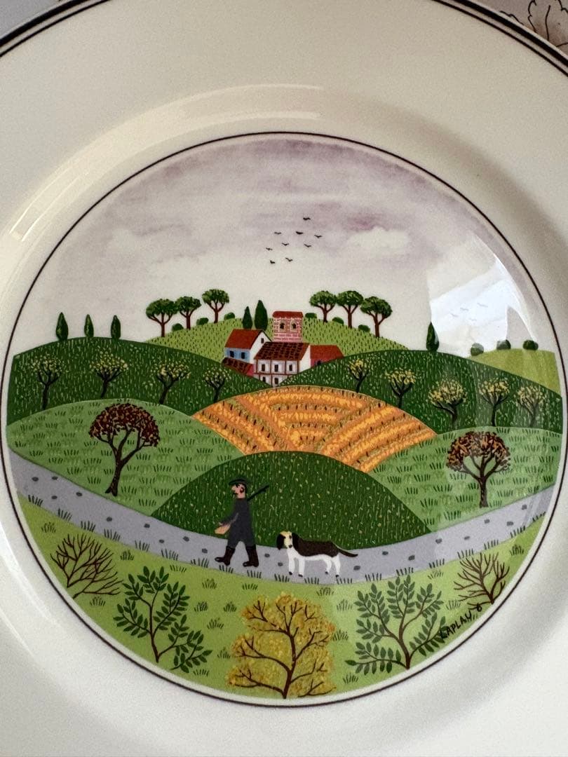 新品同様#５枚セットVilleroy Boch プレート 飾り皿ビレロイ ボッホ