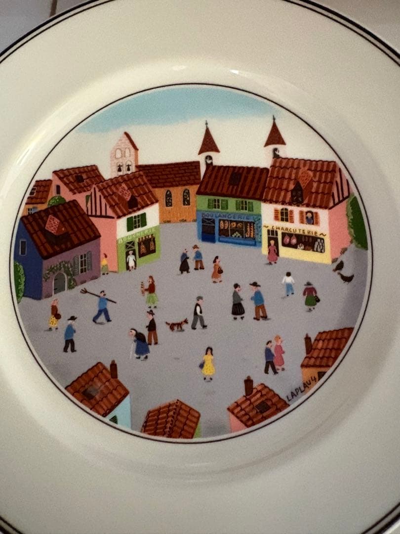 新品同様#５枚セットVilleroy Boch プレート 飾り皿ビレロイ ボッホ