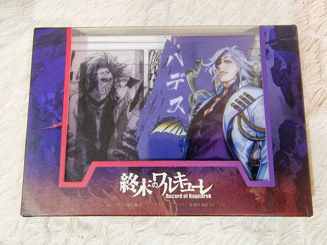 終末のワルキューレ　中国限定　公式グッズ 原画アクリルブロック ハデス