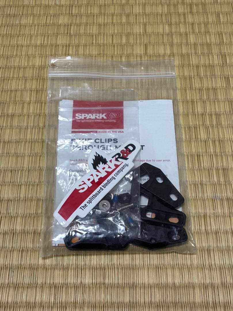 Spark R&D FIXIE Clips スプリットボード スルーマウント用