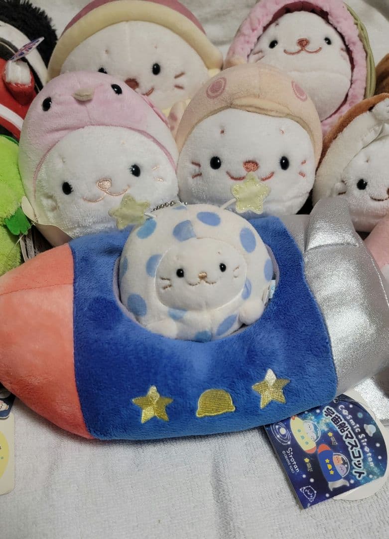 しろたん ぬいぐるみ・マスコット セット