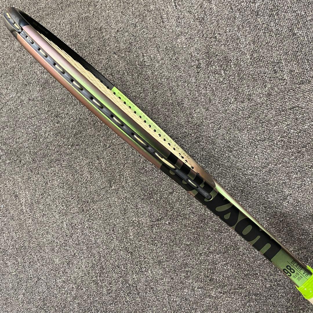 【美品】Wilson BladeウィルソンブレードV8 98 /16×19硬式