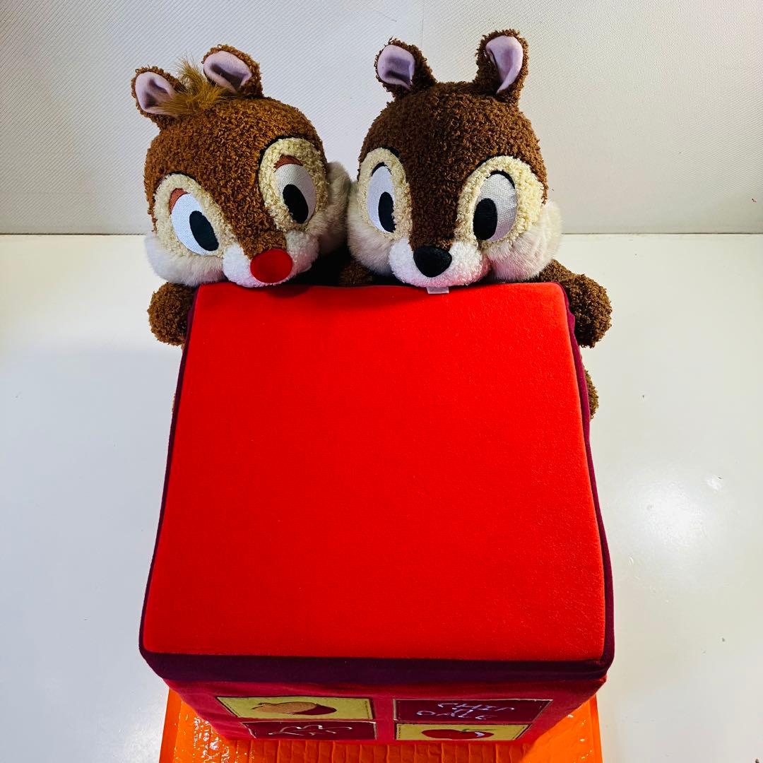 【ディズニー限定】ディズニーリゾート限定 チップとデール 収納ボックス
