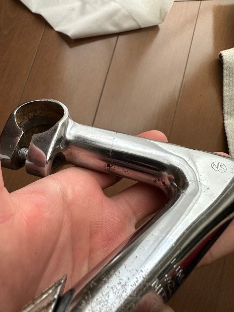 NJS NITTO ステム 鉄 100mm 58°