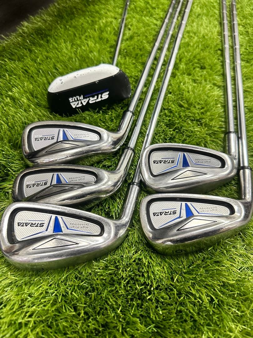 Callaway セット STRATA キャディバッグ レフティ 左 初心者