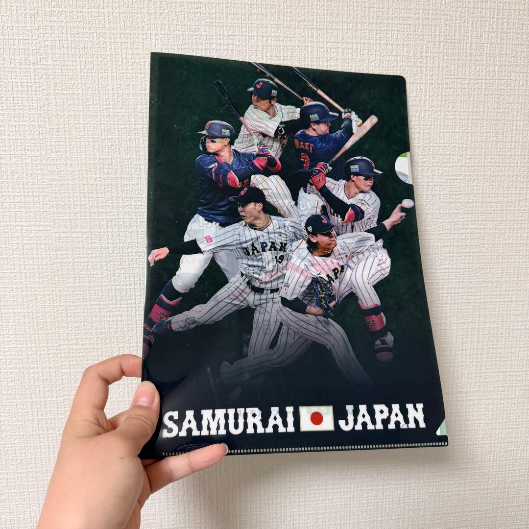 侍ジャパン2026年大谷背番号ビジターユニフォーム＋帽子＋クリアファイル