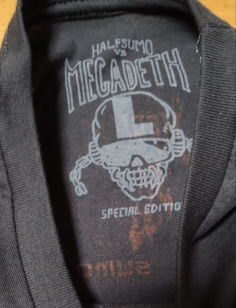 メガデス ハーフスモウ FAREWELL FIRE 最終アルバム記念 Tシャツ