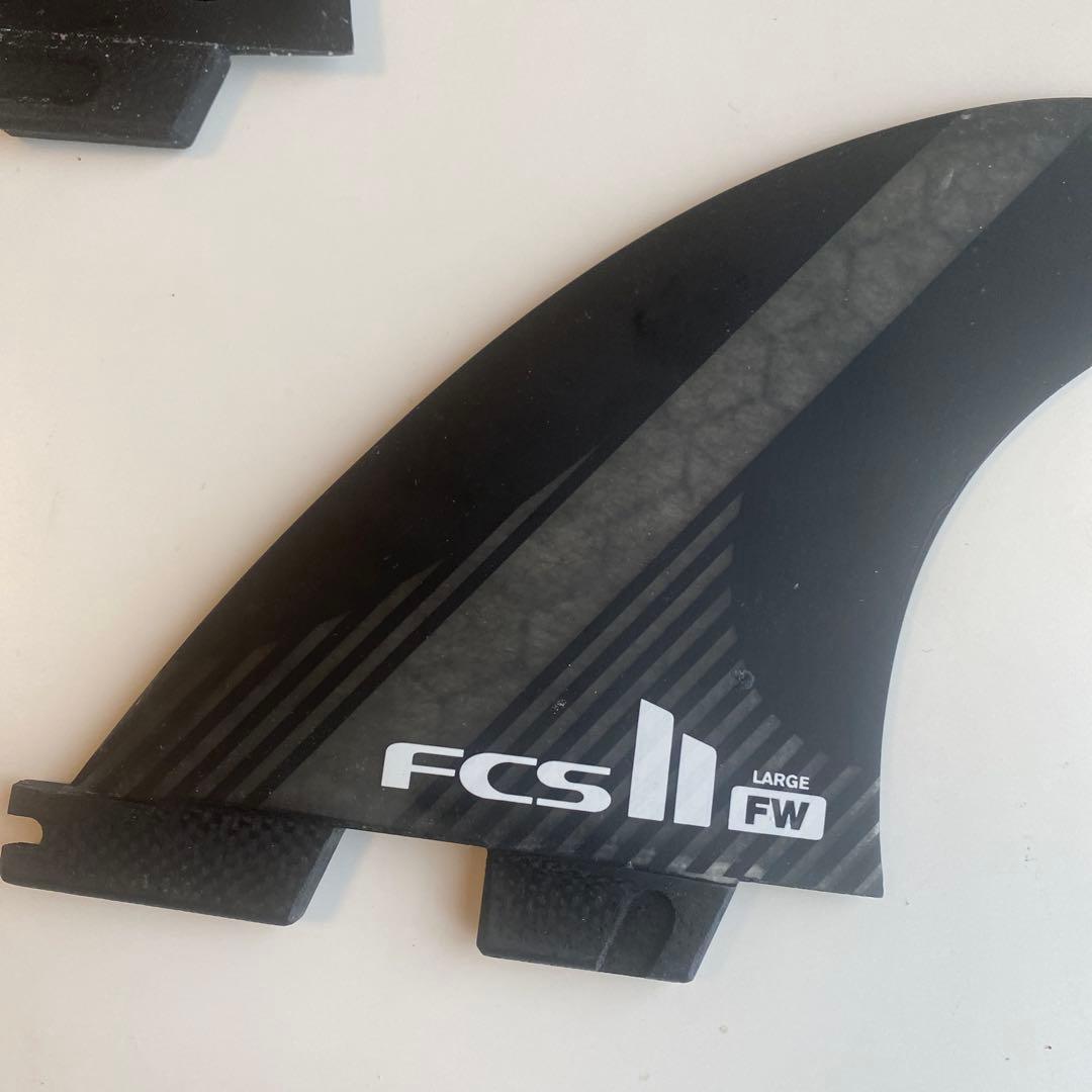 ファイヤーワイヤー5フィンセット FCS2ブラック ガリキズ無し