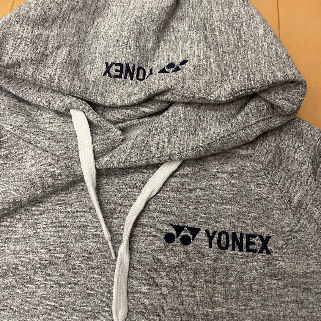 YONEX★ヨネックス　限定リーチョンウェイモデルスウェットパーカー　M