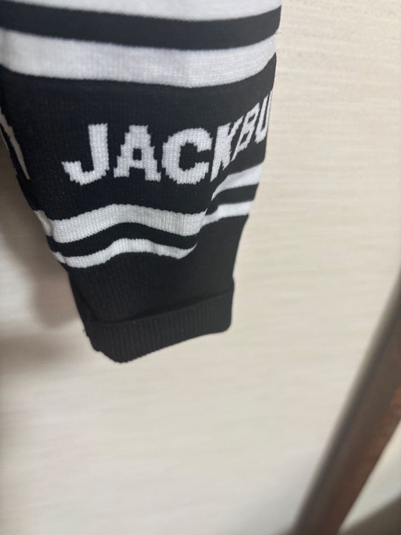 JACKBUNNY ストライプ ジップアップジャケット