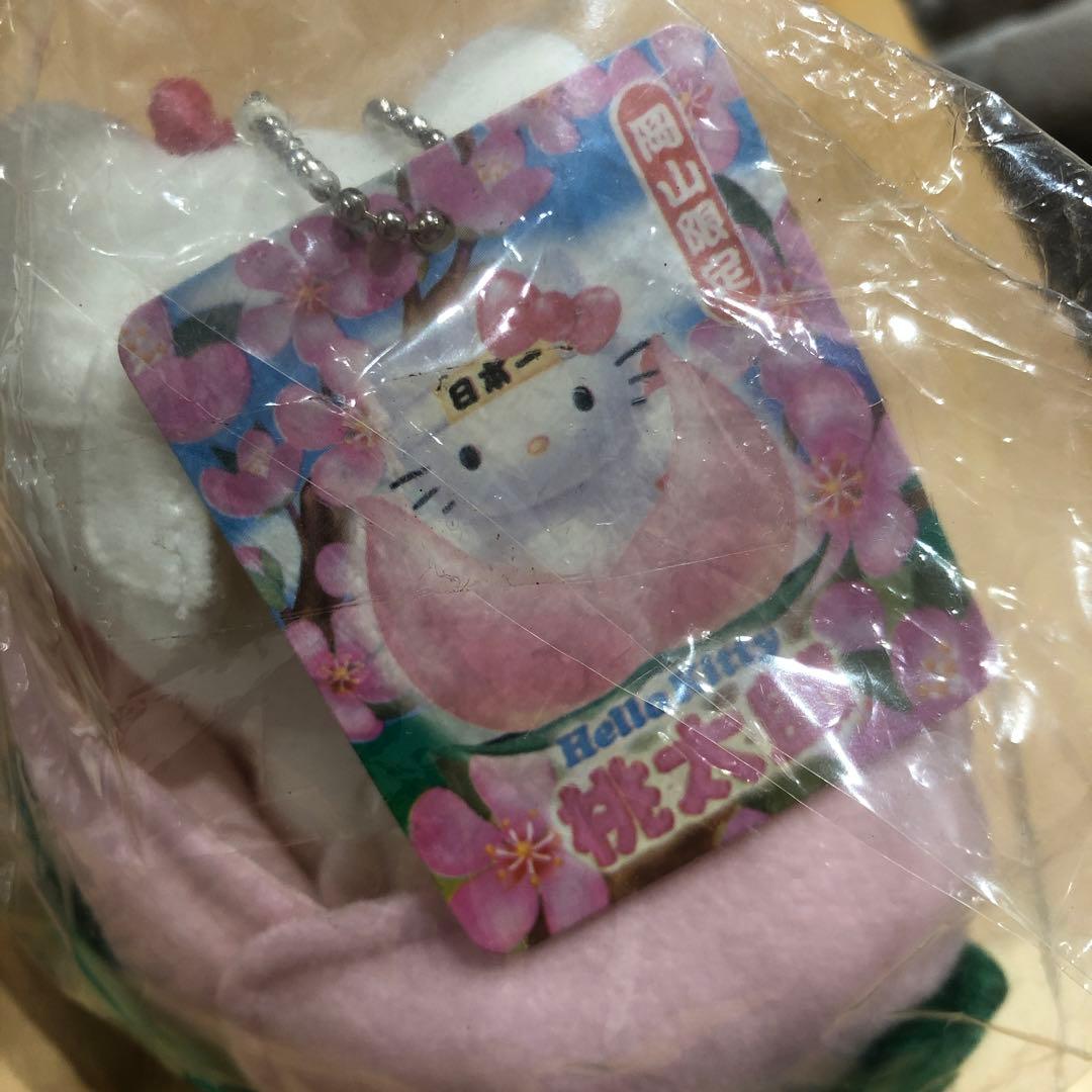 岡山限定 ハローキティ ぬいぐるみ M 桃太郎 サンリオ Hello kitty
