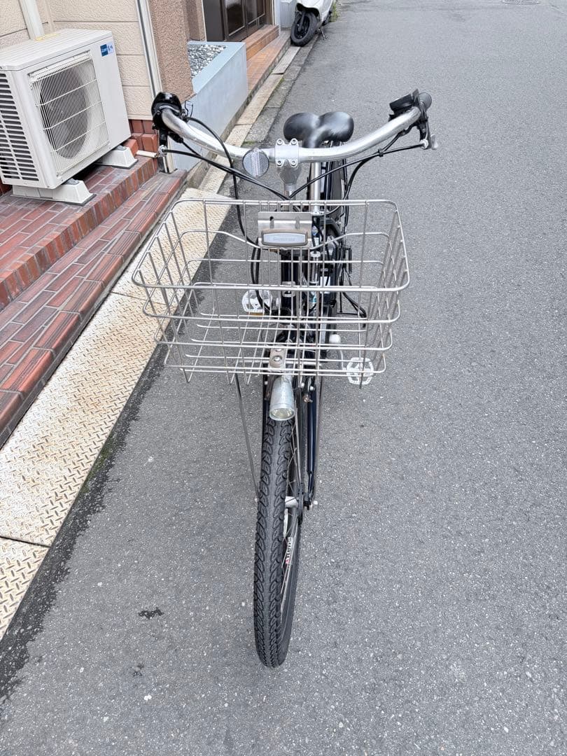 大阪府　ブリヂストン　HYDEE 電動アシスト自転車 ブラック