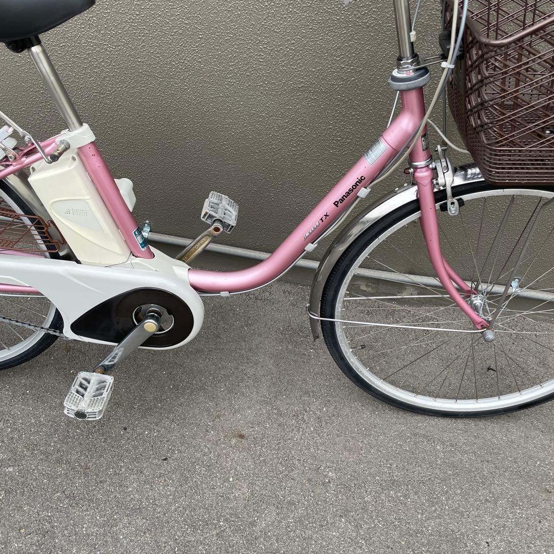 パナソニック電動アシスト自転車26インチ ピンク