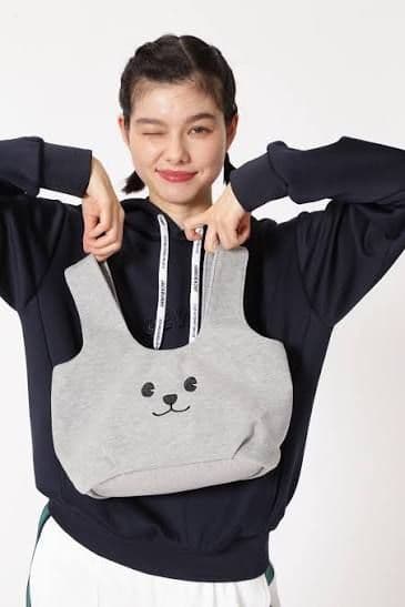 20％OFF新品未使用　ジャックバニーうさぎ裏毛ゴルフカートバッグ　ネイビー