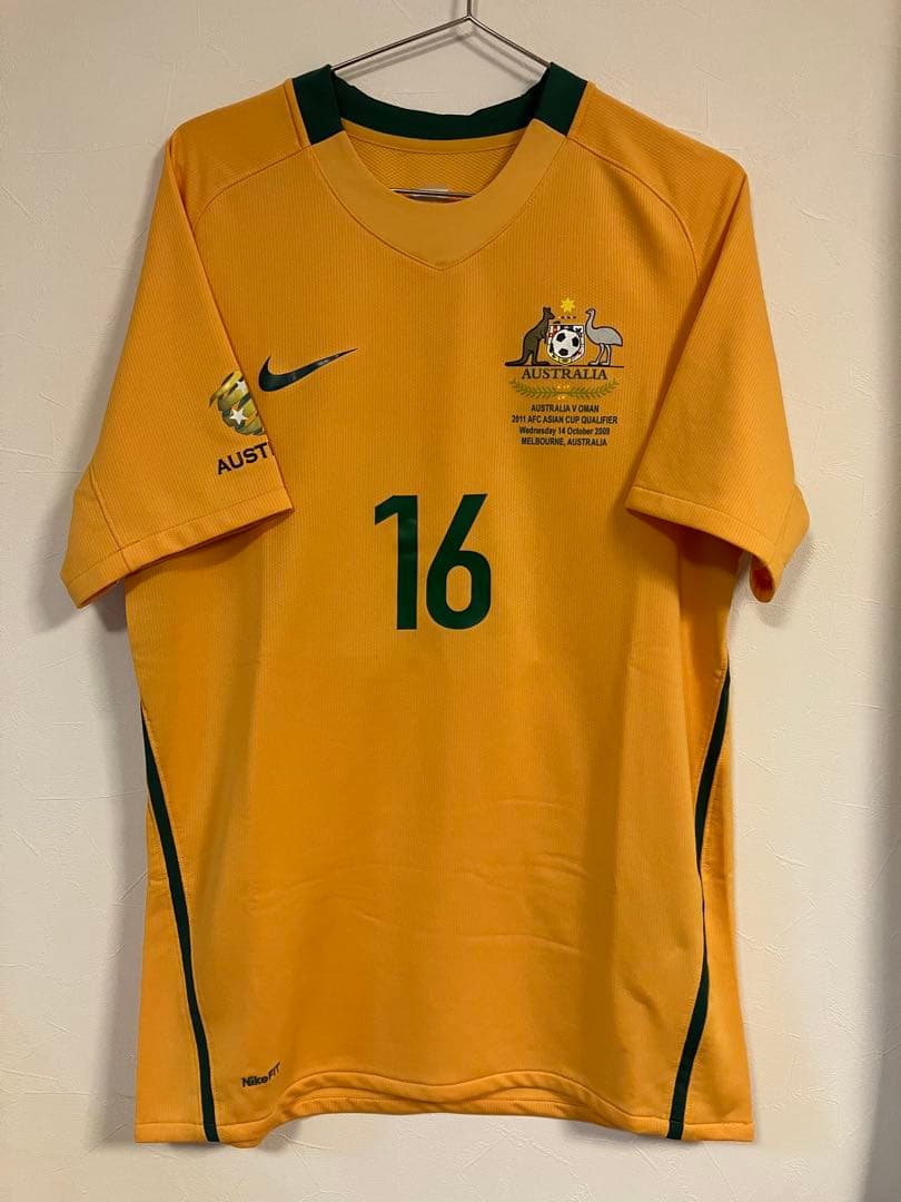 Nike オーストラリア代表ユニフォーム　アジアカップ 予選　日本代表