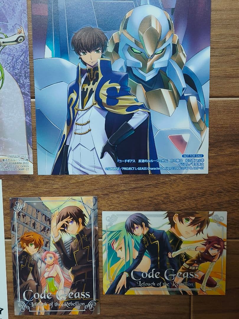 コードギアス 反逆のルルーシュ 特典カード イラストカード 漫画 CLAMP