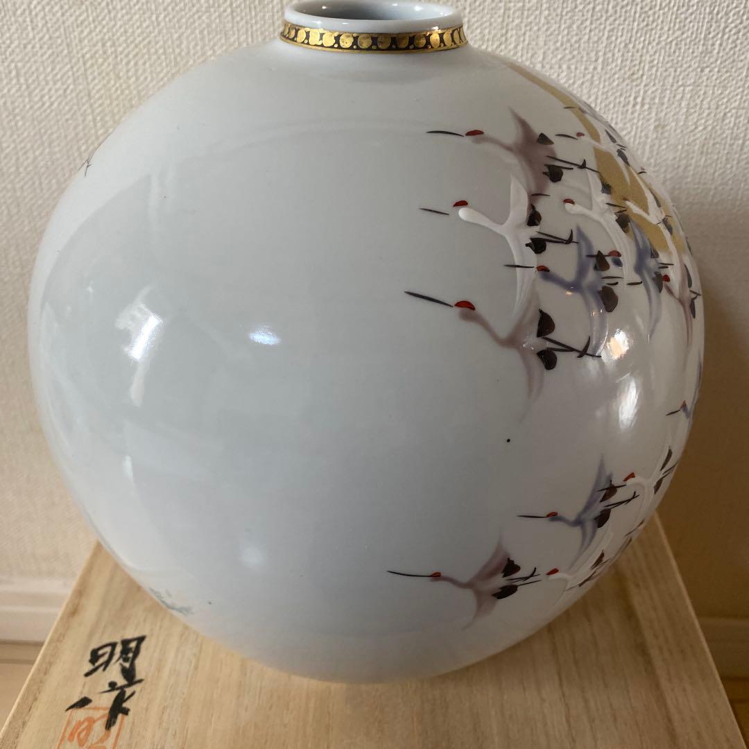 九谷焼　光崖二代 高明 作