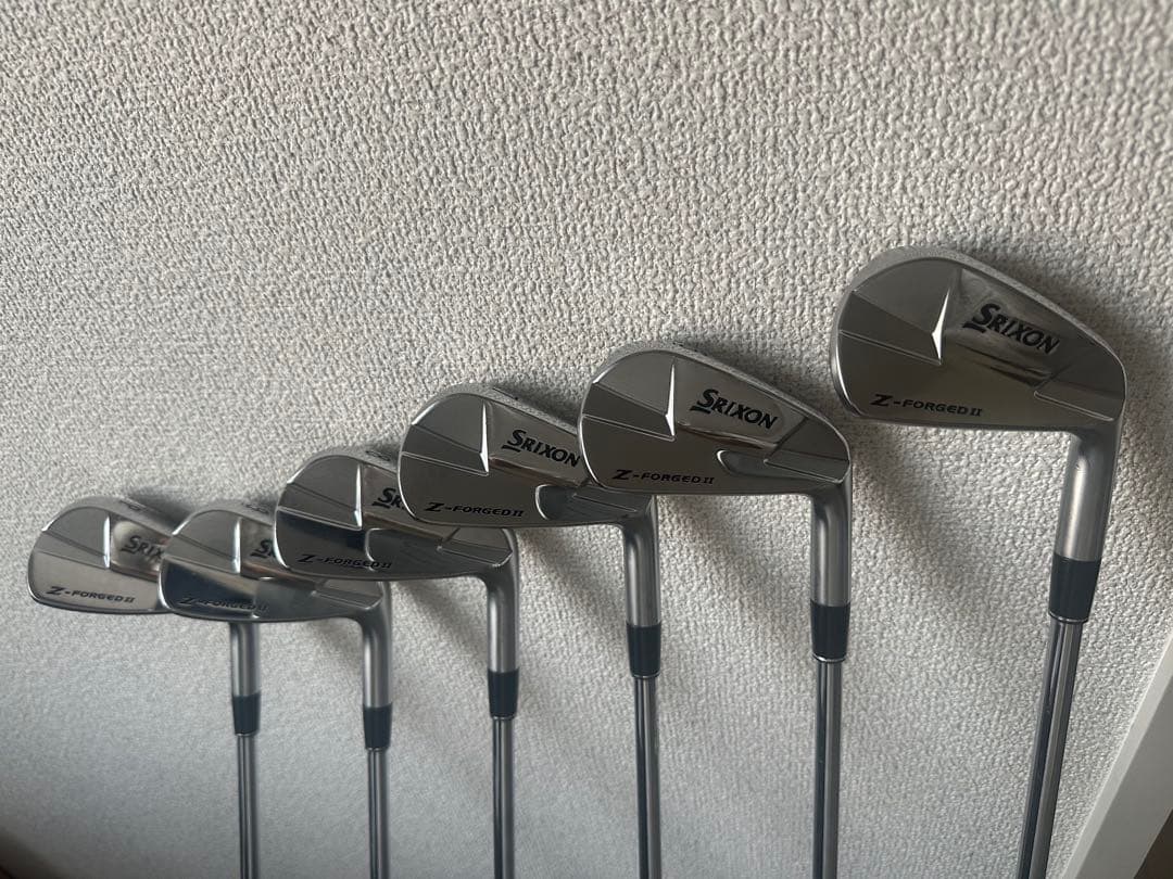 【美品】スリクソン z-forged 2アイアン 6本セット 松山英樹