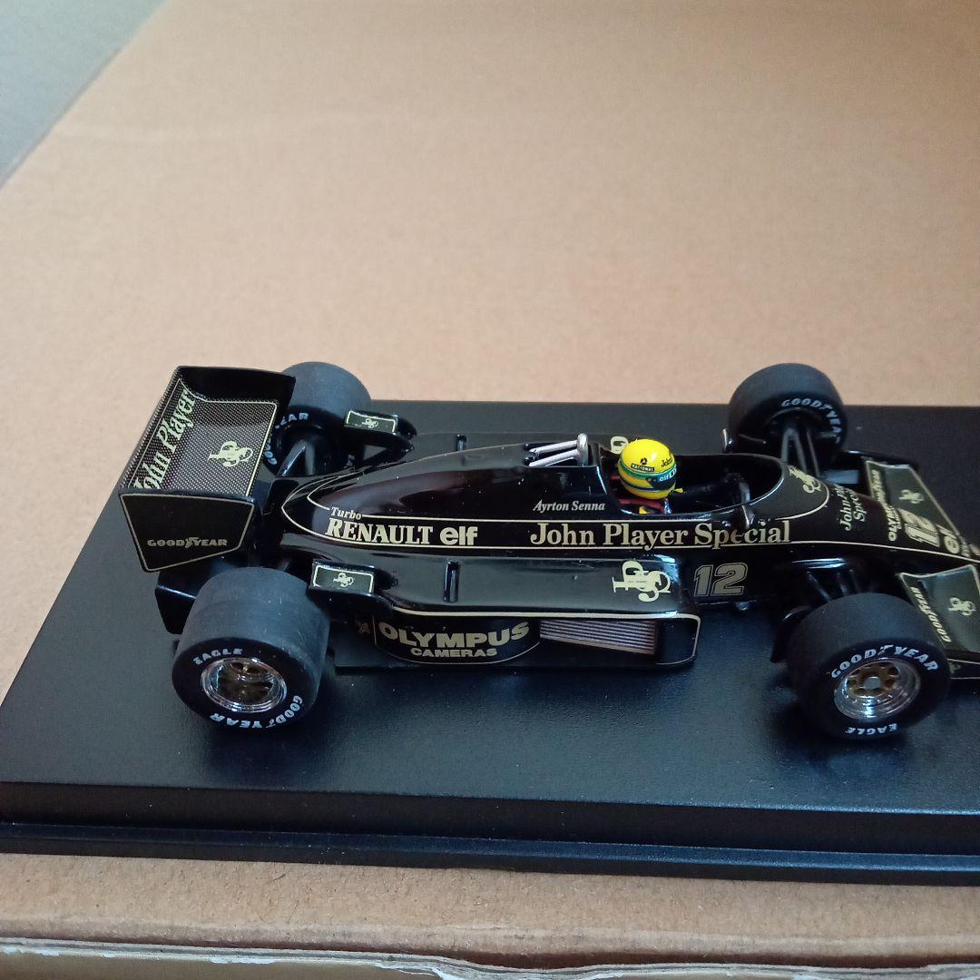 アイルトンセナ/ミニチャンプス1/43ロータス97T(JPS仕様)