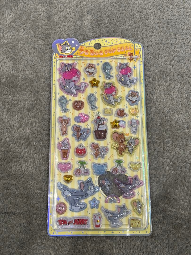 【新品正規品】うるちゅるポップシール サンリオキャラクターディズニー9枚セット