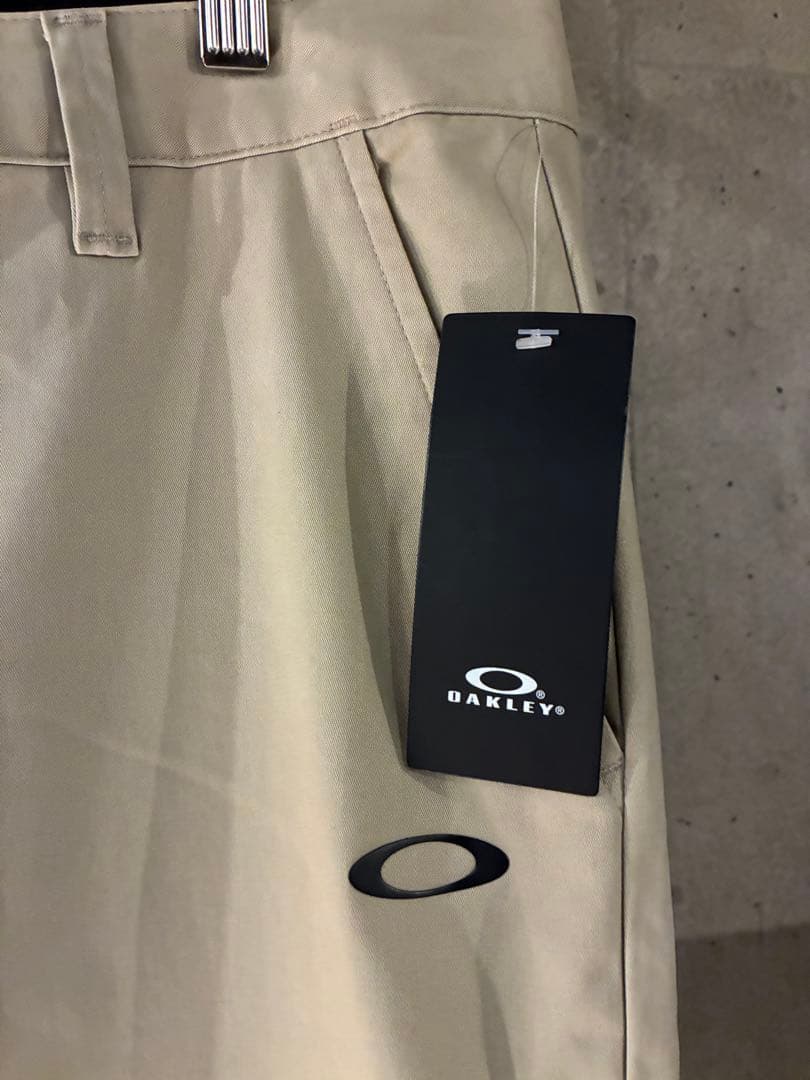 新品未使用 OAKLEY ゴルフパンツ Chino Icon 32 ベージュ