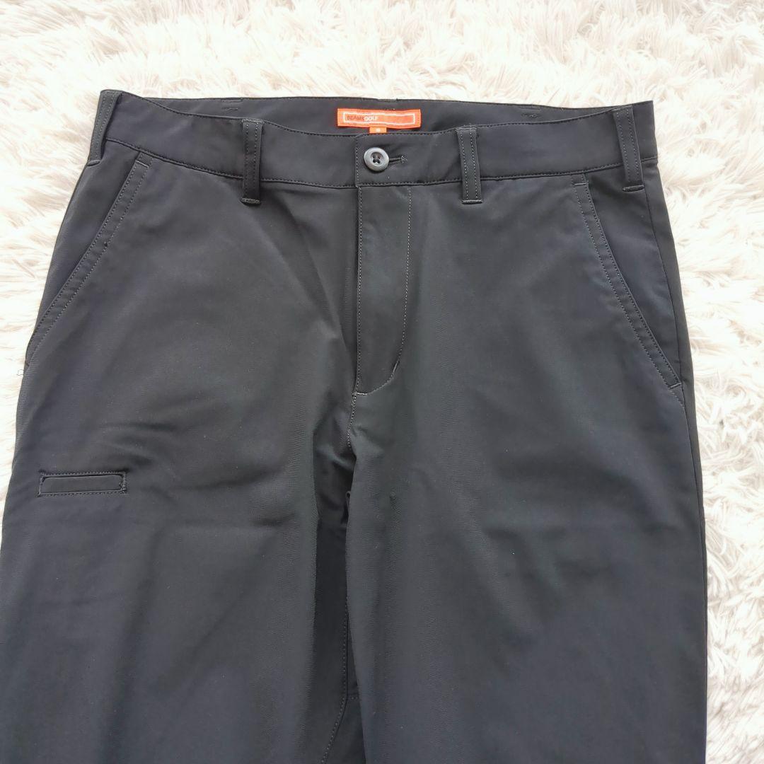 BEAMS GOLF ビームス ナイロンジョガーパンツ　ストレッチ ブラック S