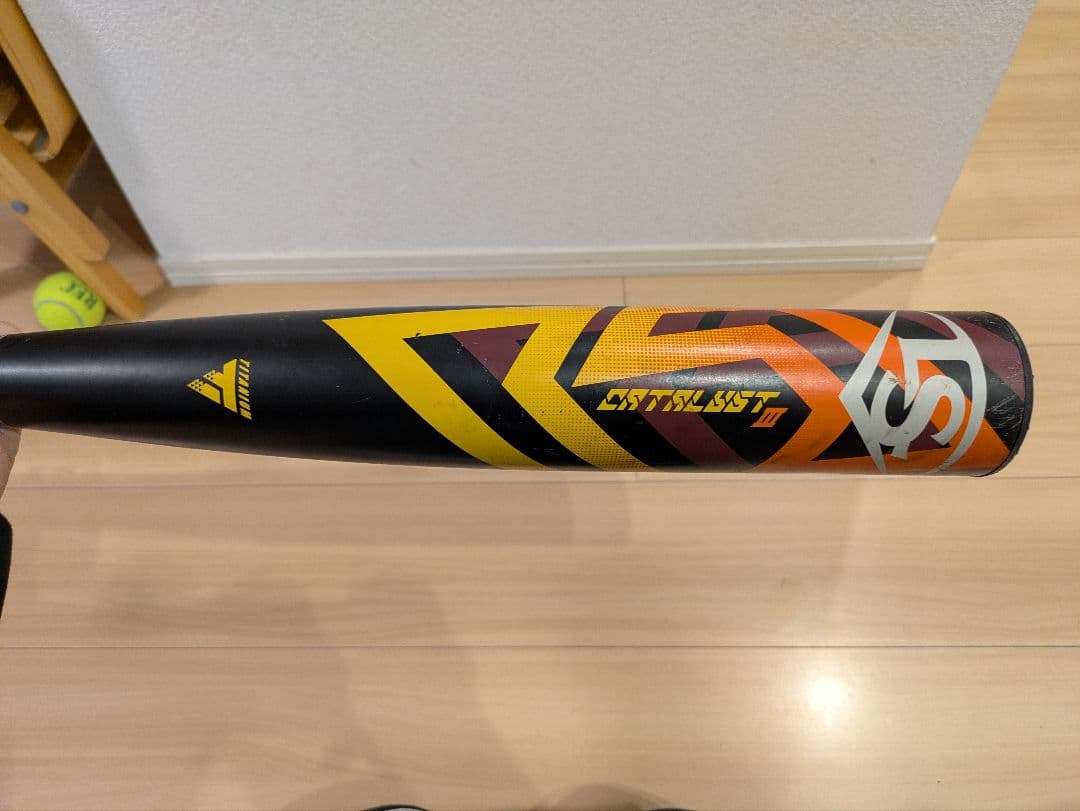 少年軟式用 ルイスビルスラッガー カタリスト3Ti／80cm／580g平均 美品