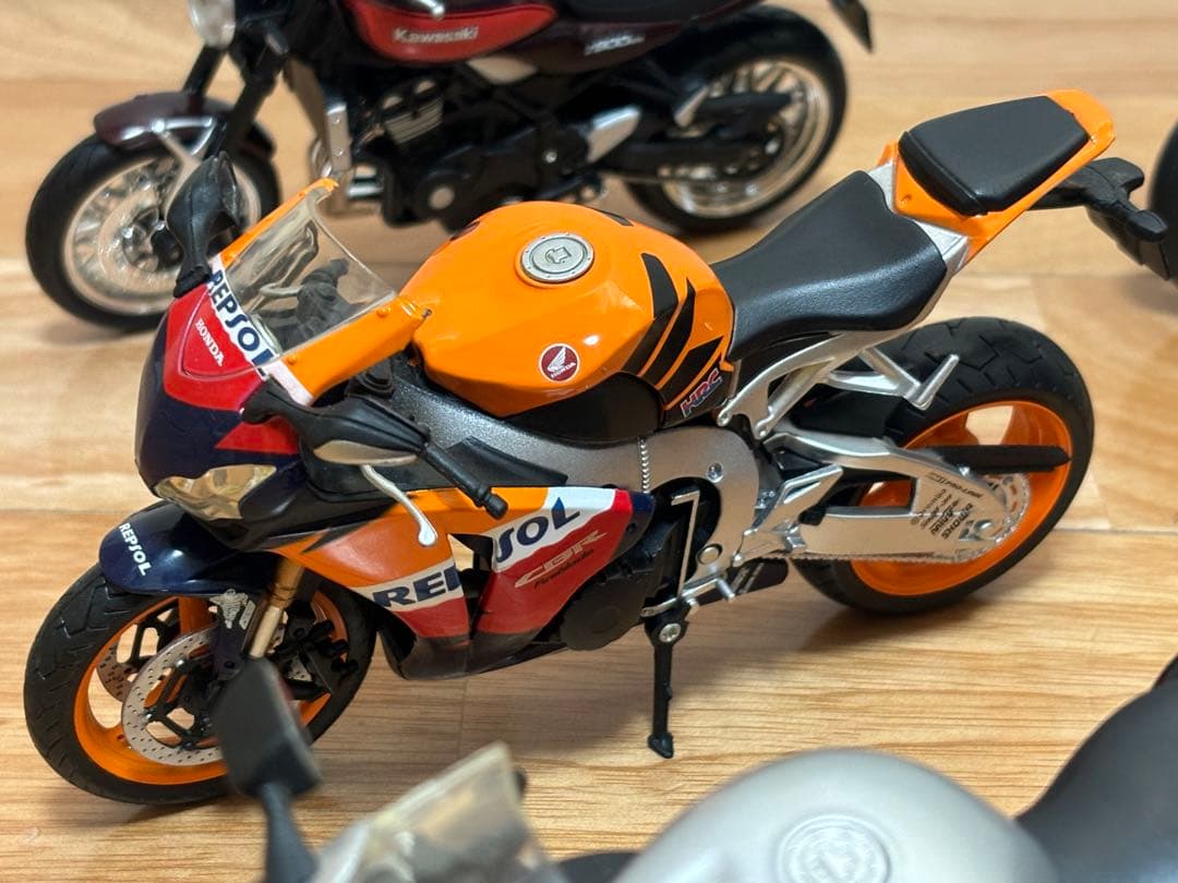 1/12 バイク 完成品 11台セット R1 CBR H2 Z900 隼 YZR