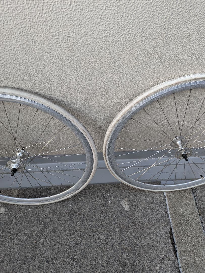 FUJI FEATHER フェザー ホイール前後セット ピスト シングル700C