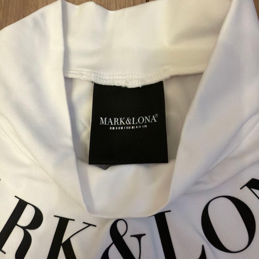 MARK&LONA モックネック M ホワイト