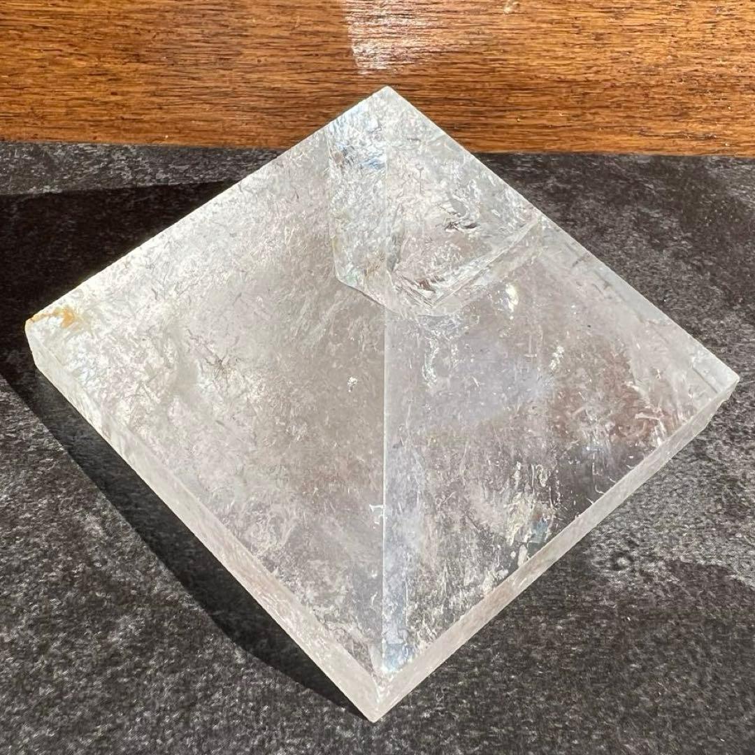 ✳️✨高透明！聖なる山からの贈り物✨ヒマラヤ産 レインボー水晶 ピラミッド 天然石