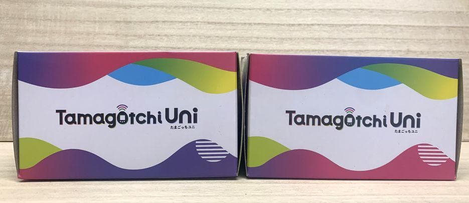 たまごっちユニ　ピンク＆パープル　2個セット　未開封品