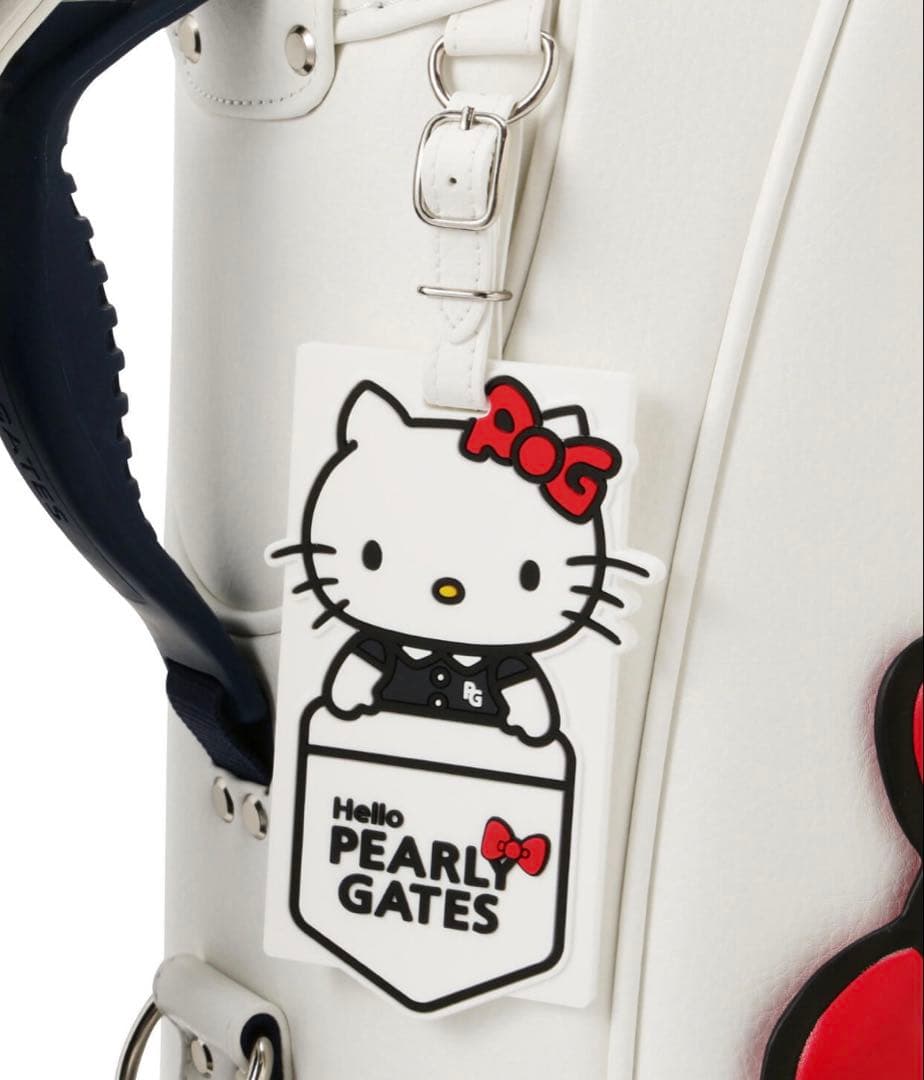 【値引き】PEARLY GATES×HELLOKITTY コラボキャディーバック