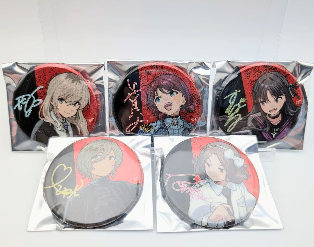 トゲナシトゲアリ SOUL＆CRY 缶バッジ5点セット ガールズバンドクライ②