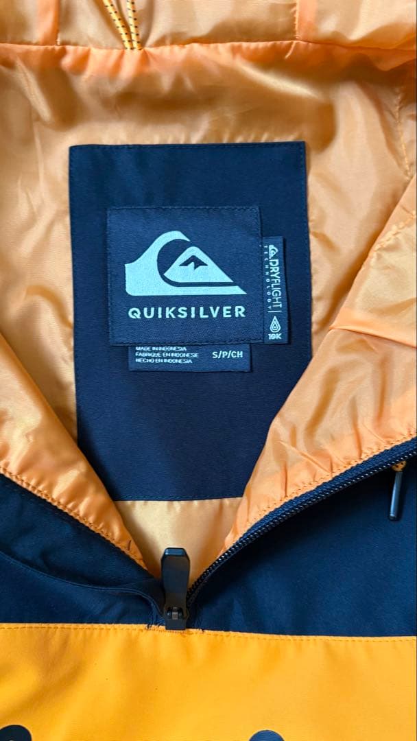Quiksilver「STEEZE JK」スノーボードウェア上下セット