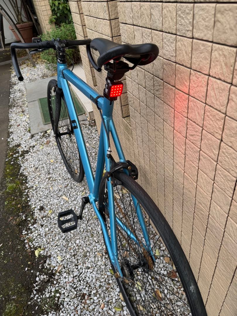 LEADER BIKE CURE ピストバイク Lサイズ相当 ライト付