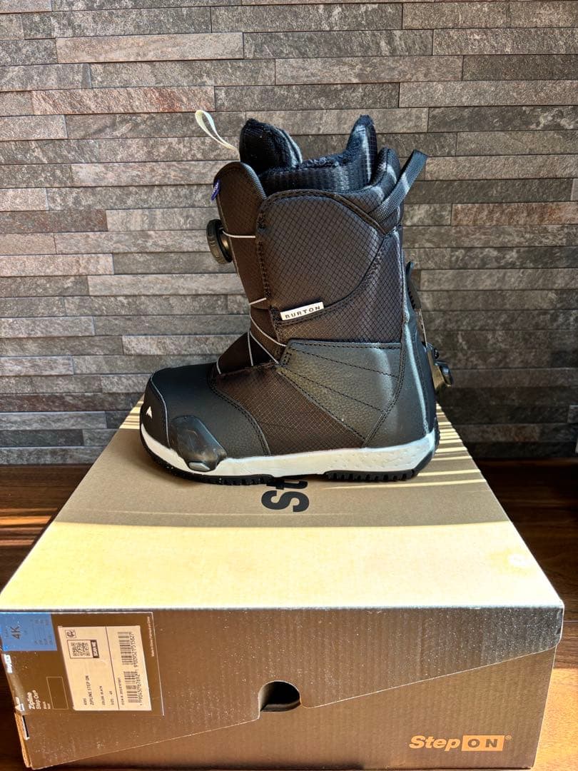 Burton Step On スノーボードブーツ ブラック　22センチ