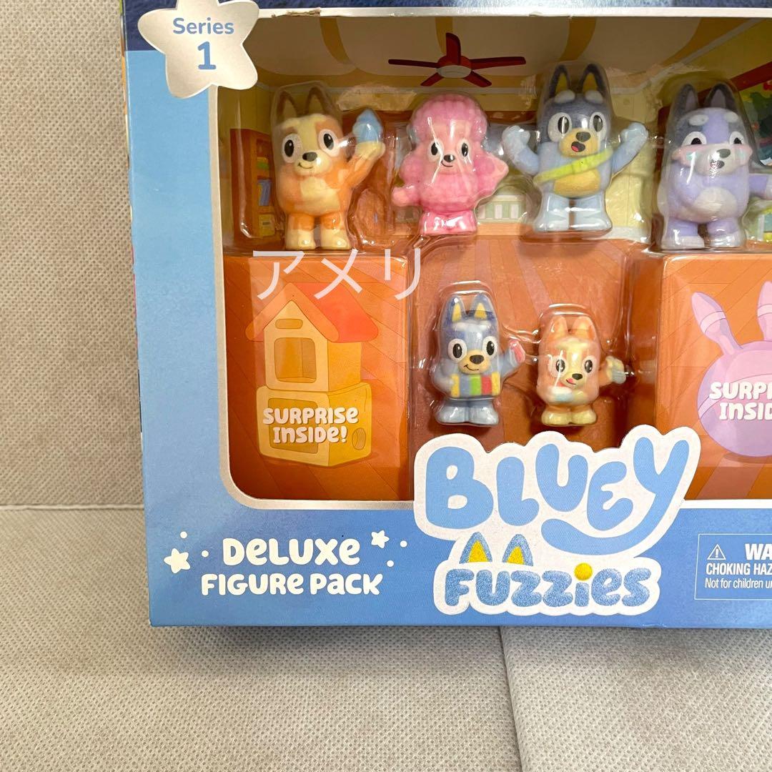 ◆新作◆bluey ブルーイ デラックス フィギュア パック 6体＋2体