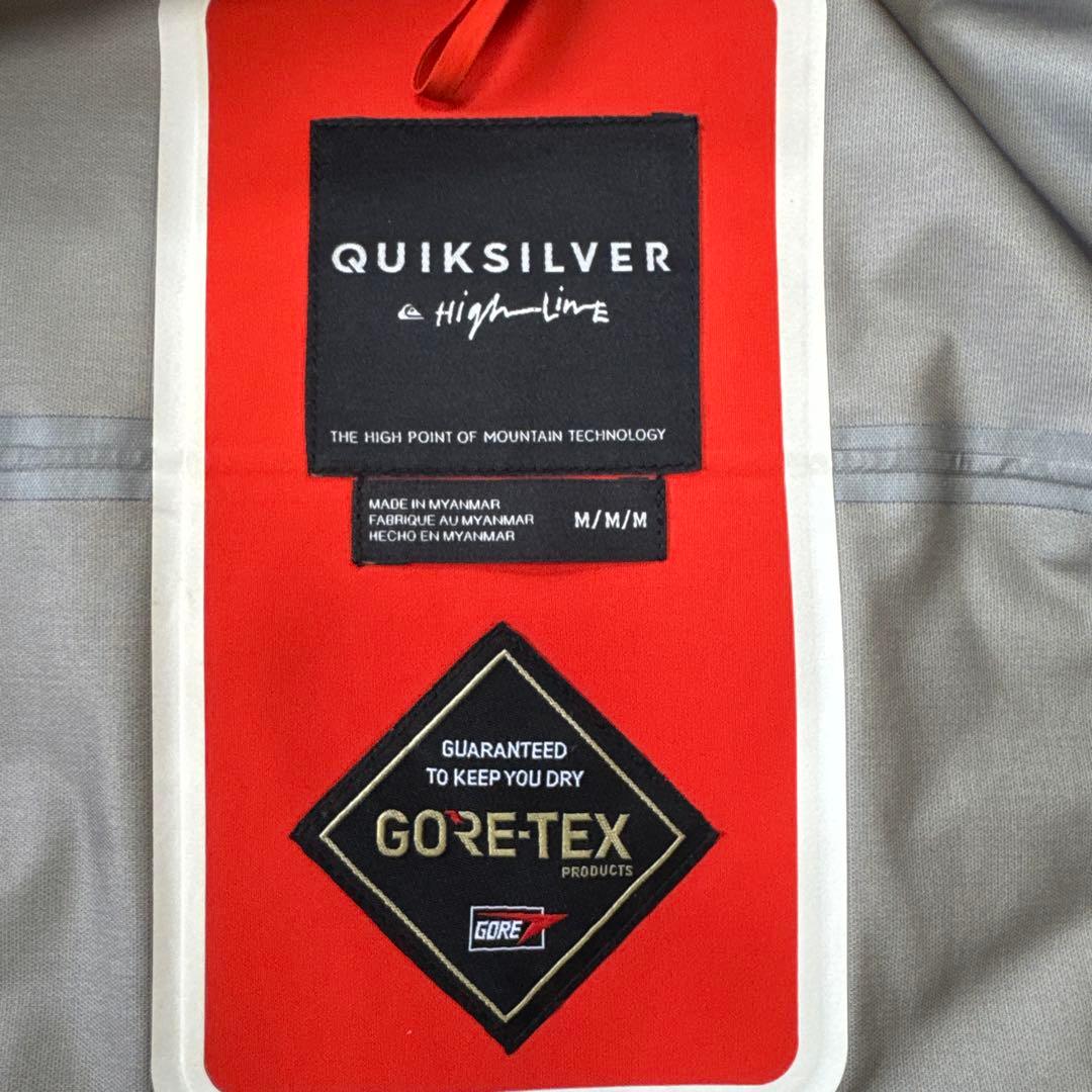 クイックシルバー GORE-TEX High Line 3レイヤー Mサイズ
