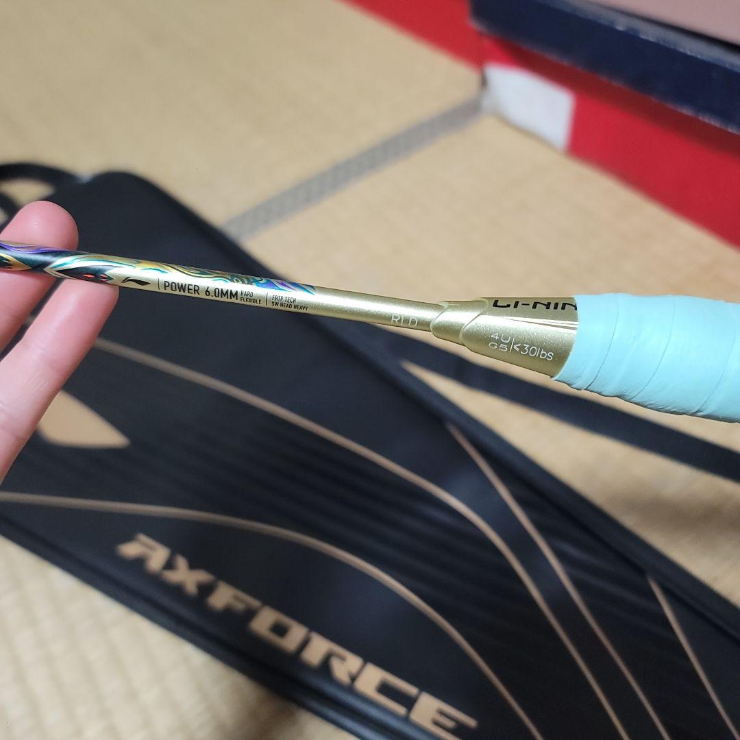 Li-Ning AXFORCE 100 gen1 4uG5 バドミントンラケット
