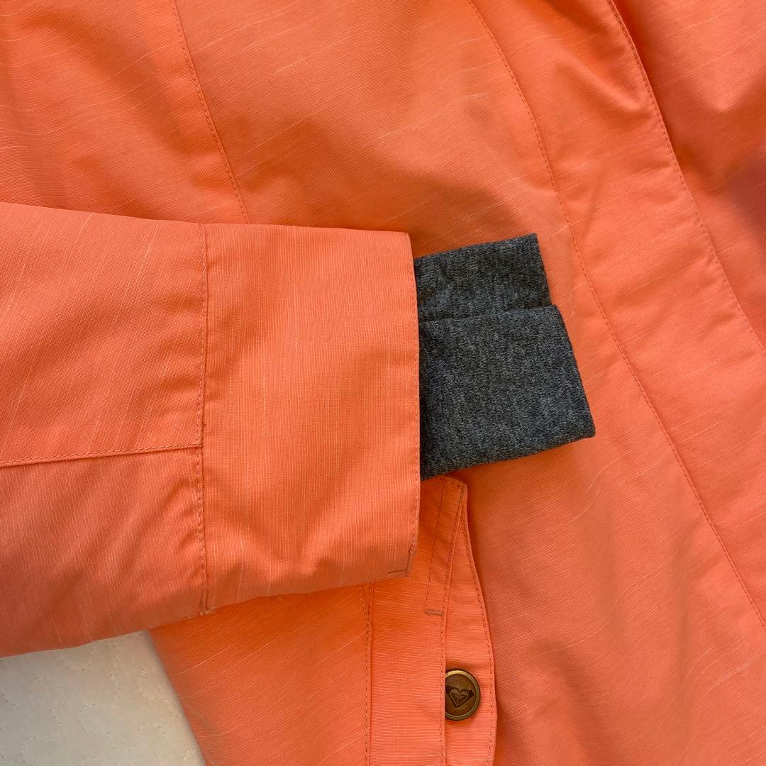 美品ROXY　スノーボードウェア M マウンテンジャケット　サーモンピンク