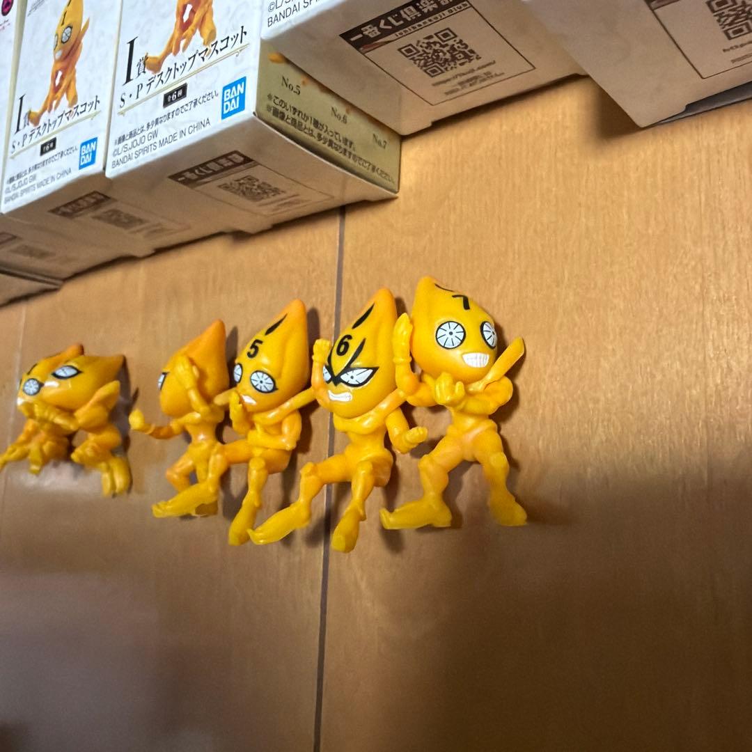 一番くじ　ジョジョの奇妙な冒険 GOLDEN WIND S・Pマスコットコンプ