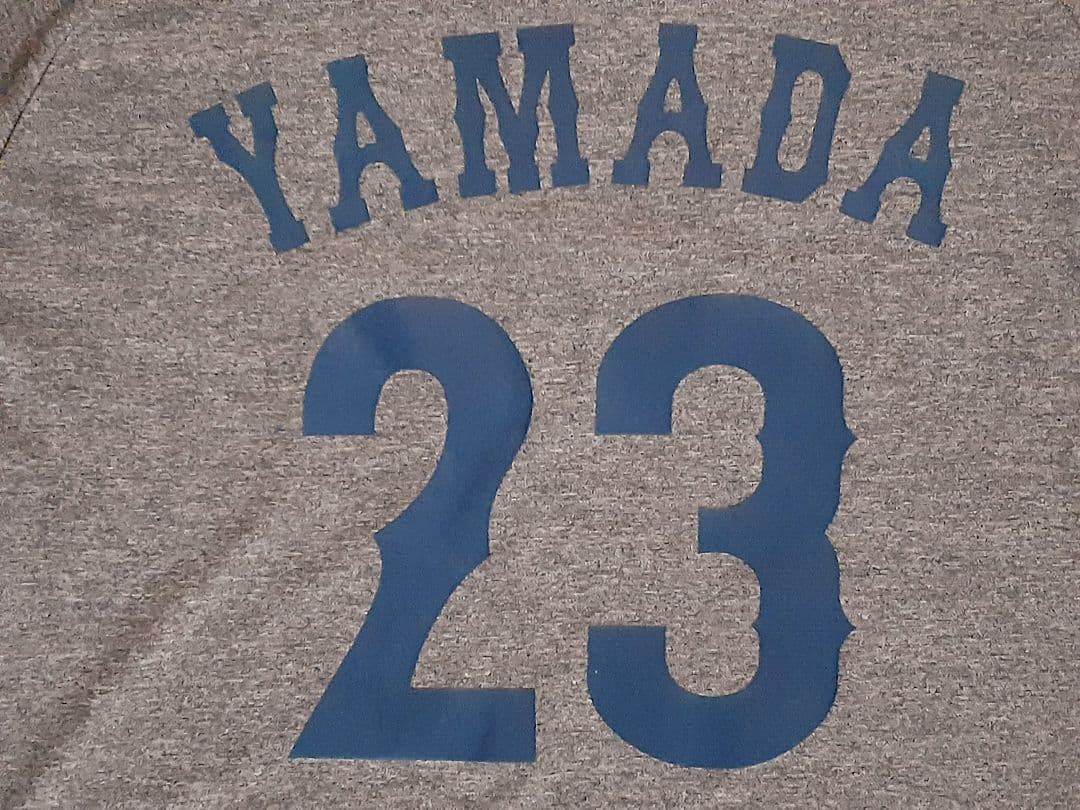 新品タグ付き✨WBC 山田哲人Tシャツ背番号23【未使用スクラッチ付き!!】
